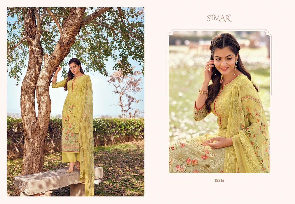 Glossy Simar Amelia Vol-02 15210-15217 Series 7