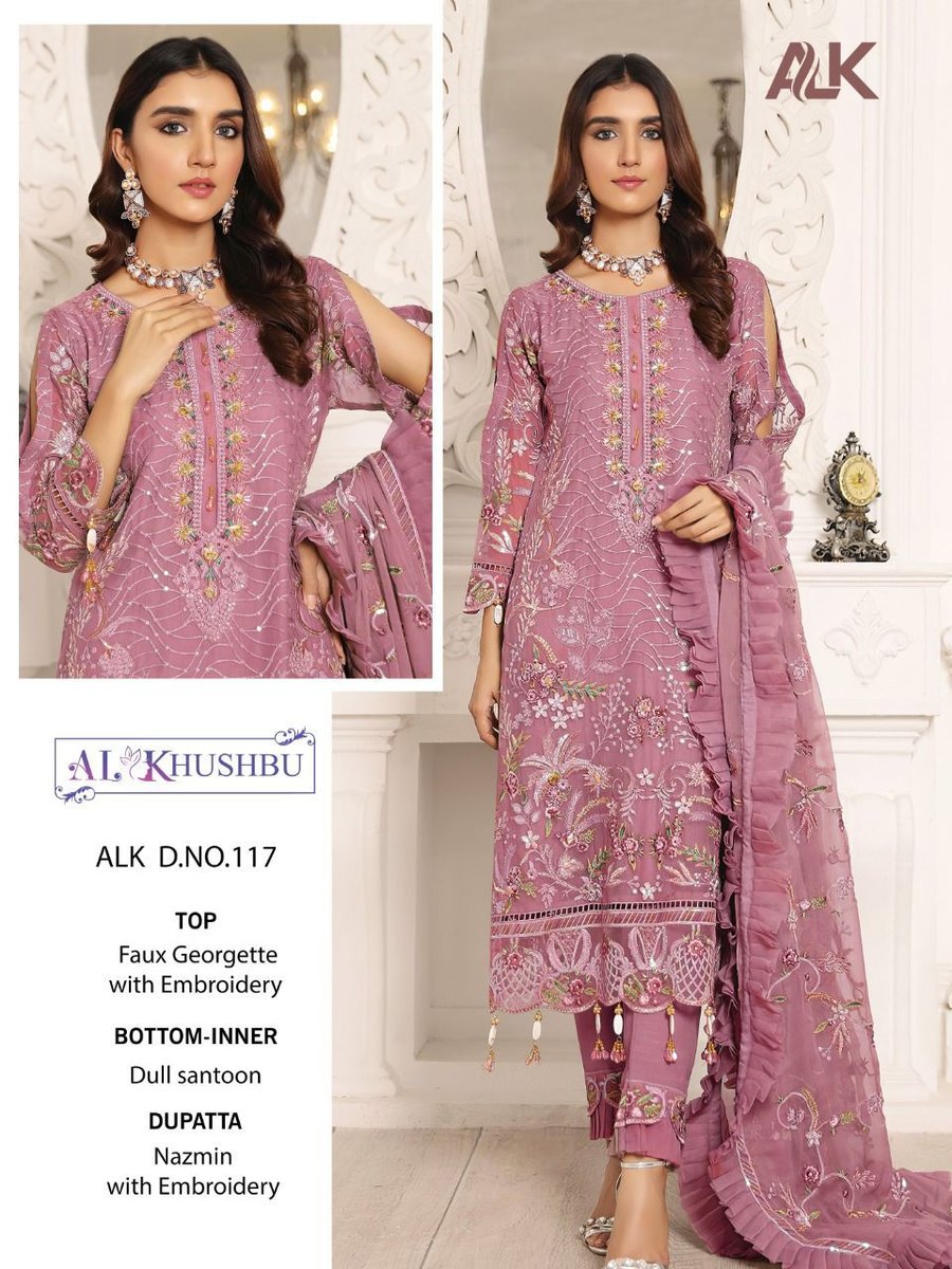 AL Khushbu 117 Design 1