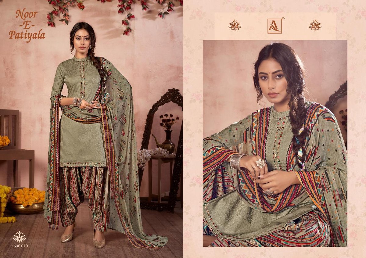 Alok Suits Noor-E-Patiyala 696-001-696-010 Series 10