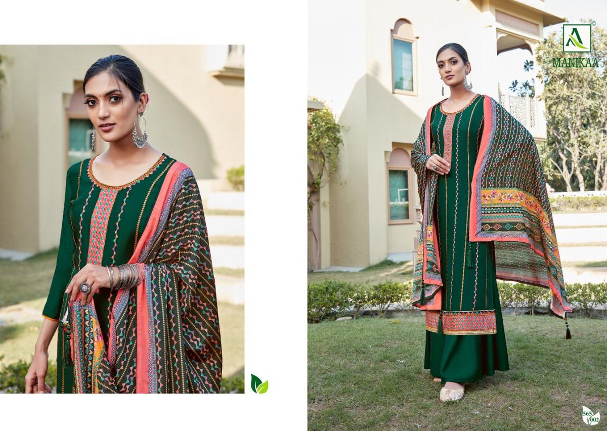 Alok Suits Manikaa 565-001 to 565-008 Series 2