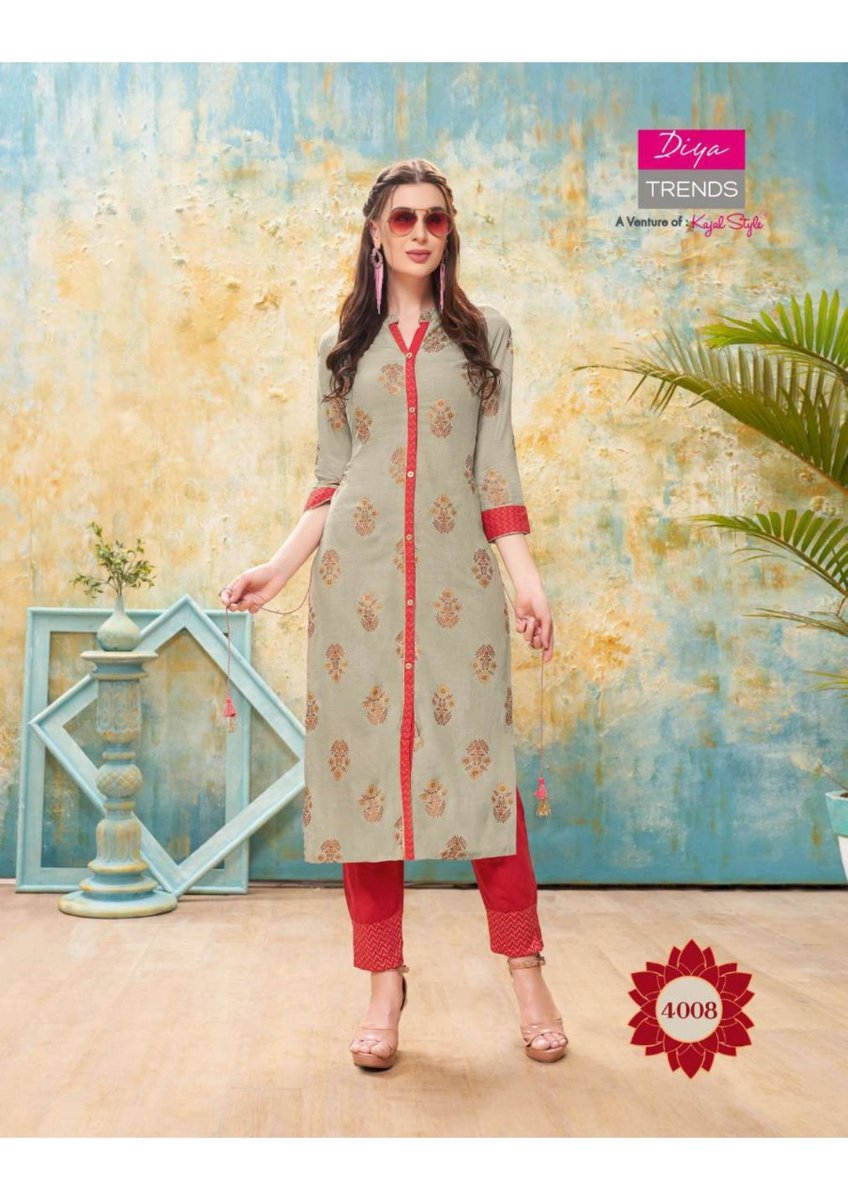 Diya Trendz Forever Vol-4 4001-4012 Series 8