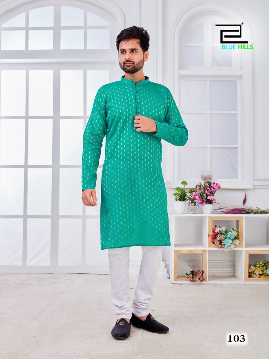 Blue Hills Mens Kurta 101-107 Series 3
