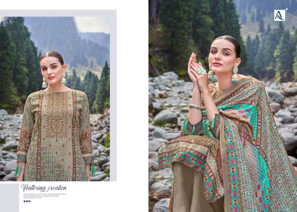 Alok Suit Olivia 1377-001 to 1377-006 Series 4