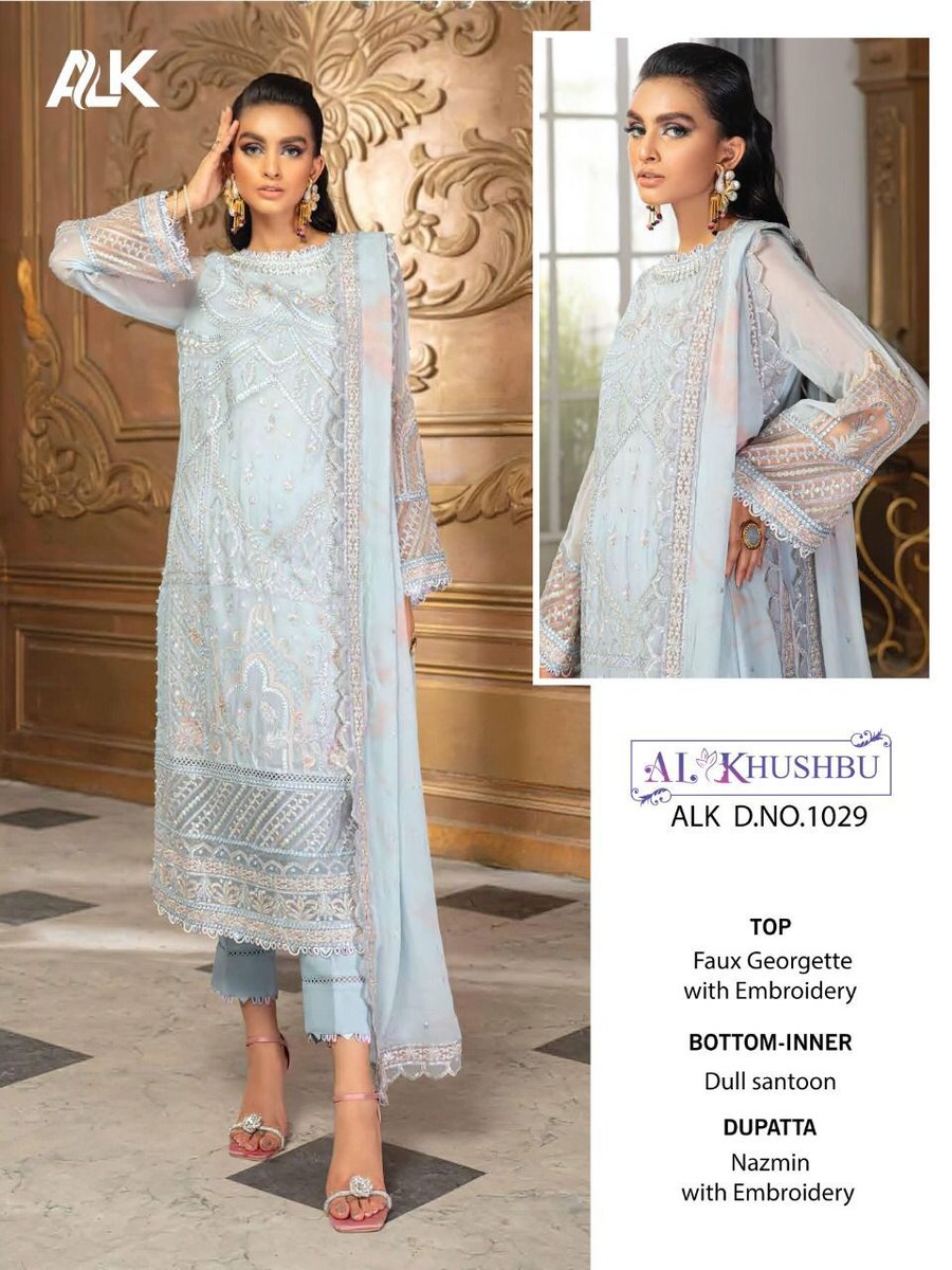 AL Khushbu 1029 Dress Material 1