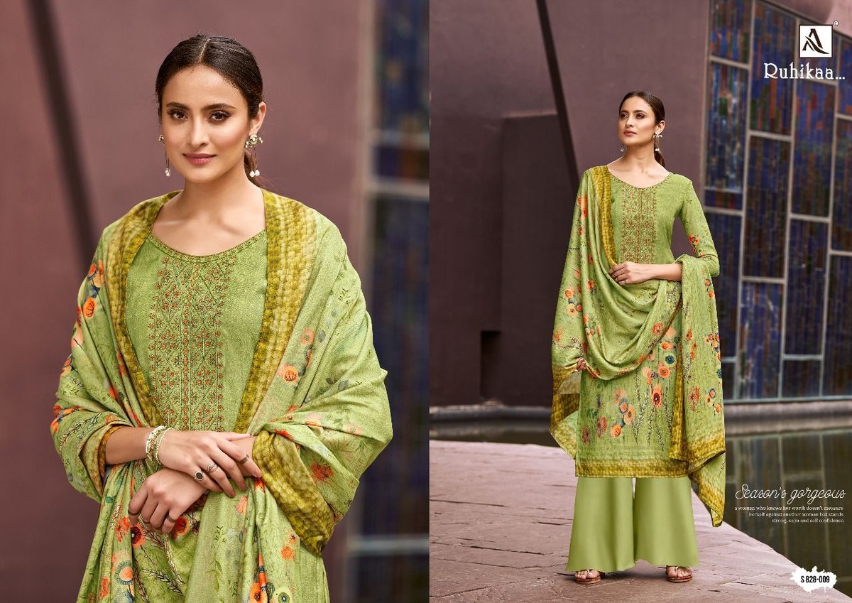 Alok Suits Ruhikaa 828-001 to 828-010 Series 9
