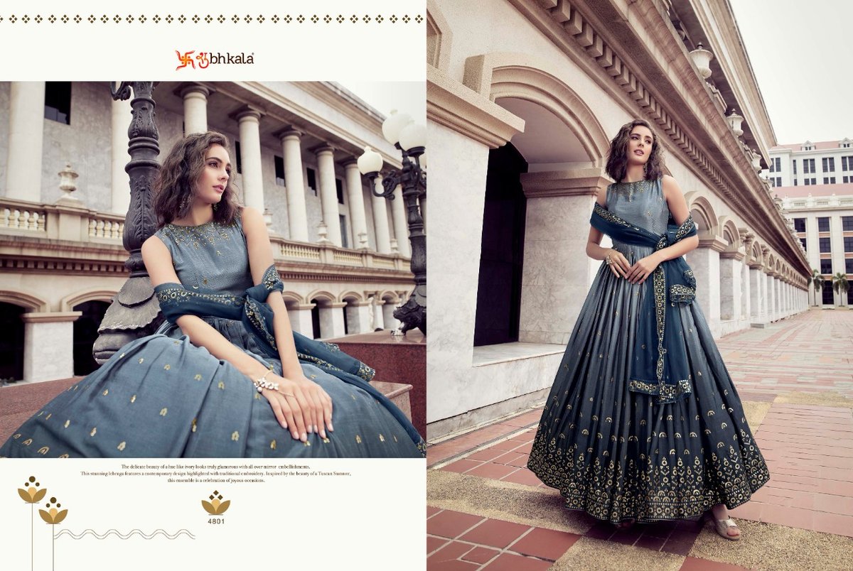 Shubhkala Flory Vol-25 4801-4804 Series 1
