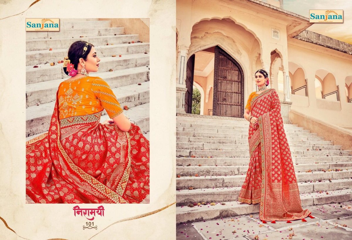 Gajraj Fashion Sanjana 101-109 Series 1