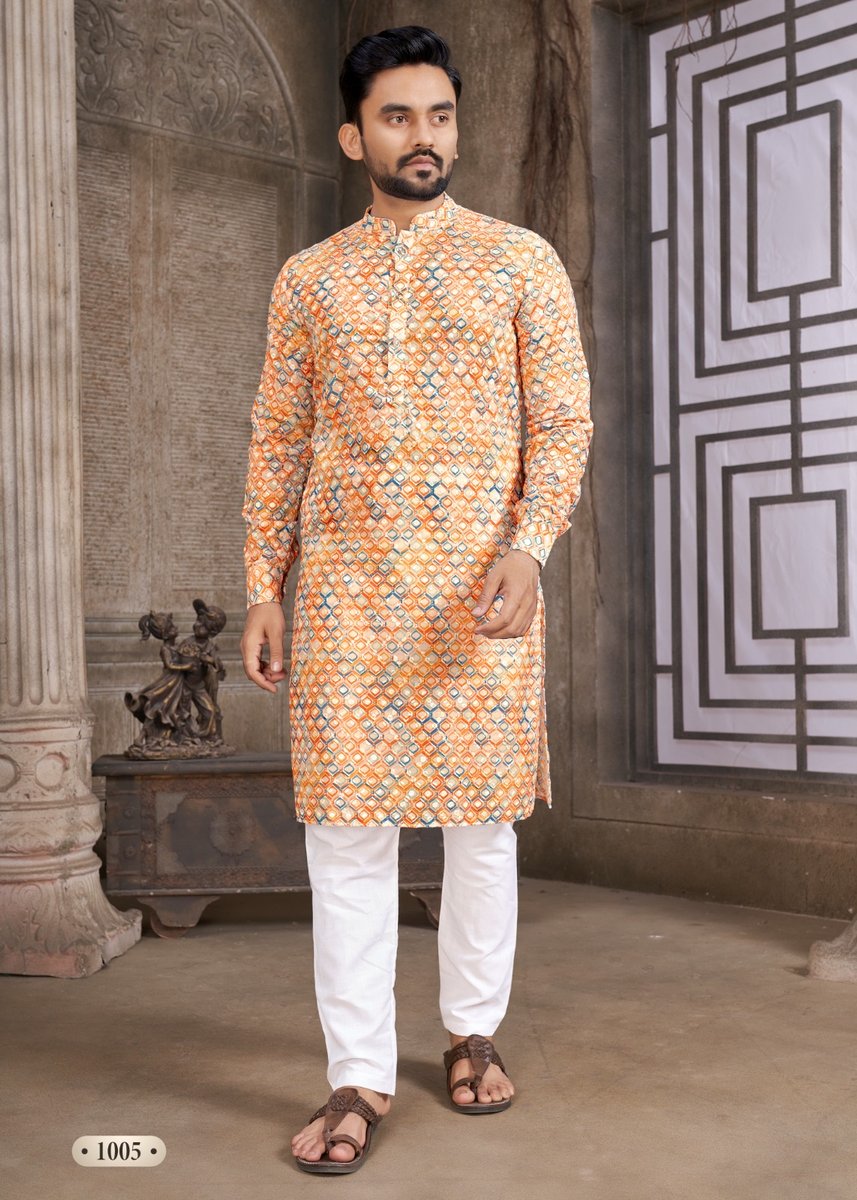 Banwery Schiffli Kurta Vol-1 1001-1008 Series 5