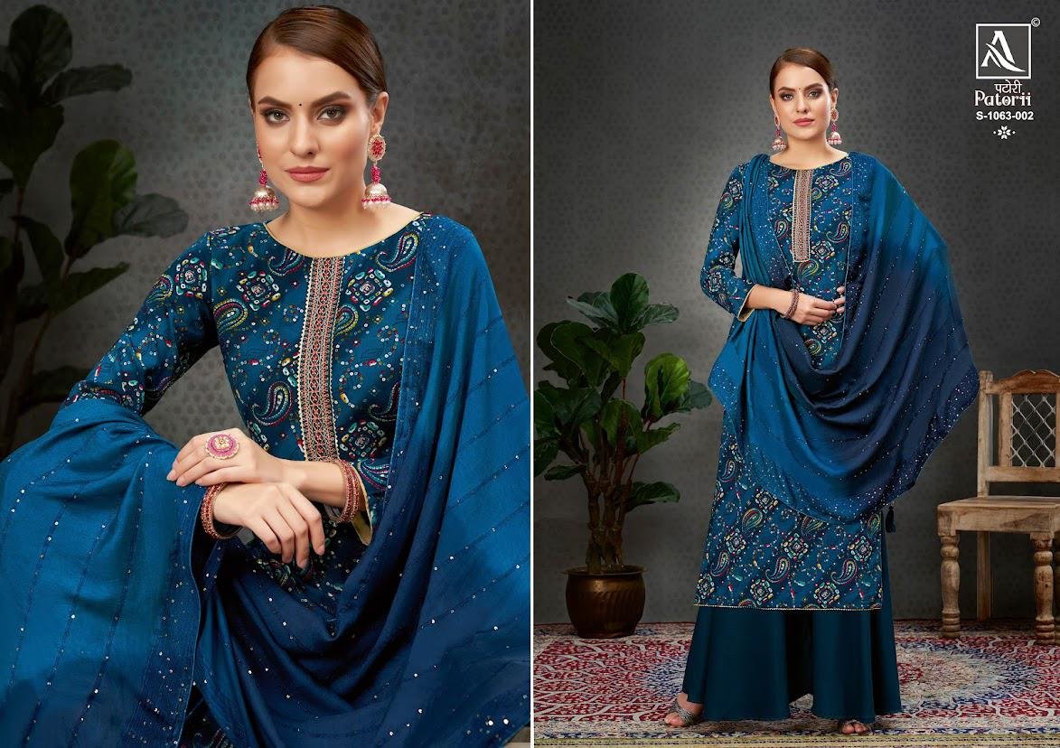 Alok Suit Patorii 1063-001 to 1063-008 Series 2
