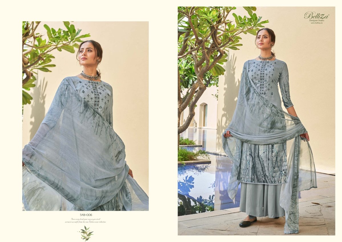 Belliza Designer Maanjari 548-001 to 548-010 Series 6