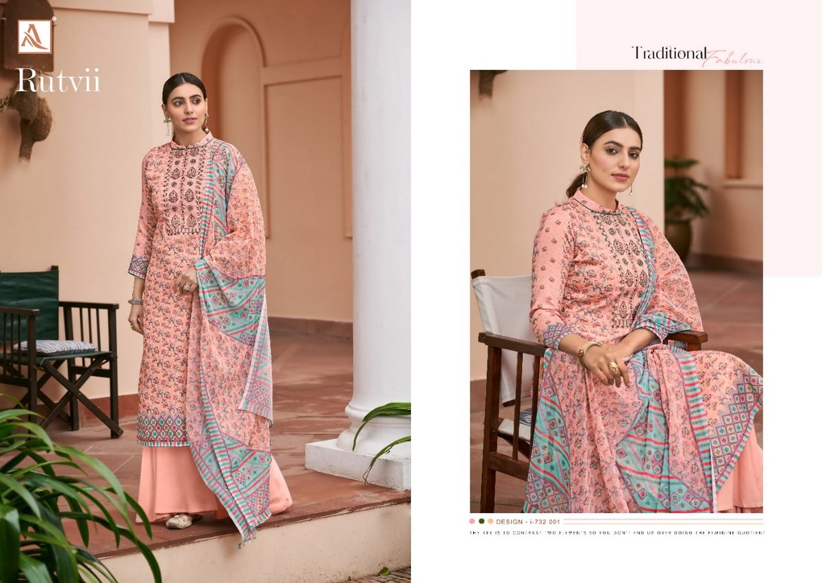 Alok Suit Rutvii 1732-001 To 1732-008 Series 1