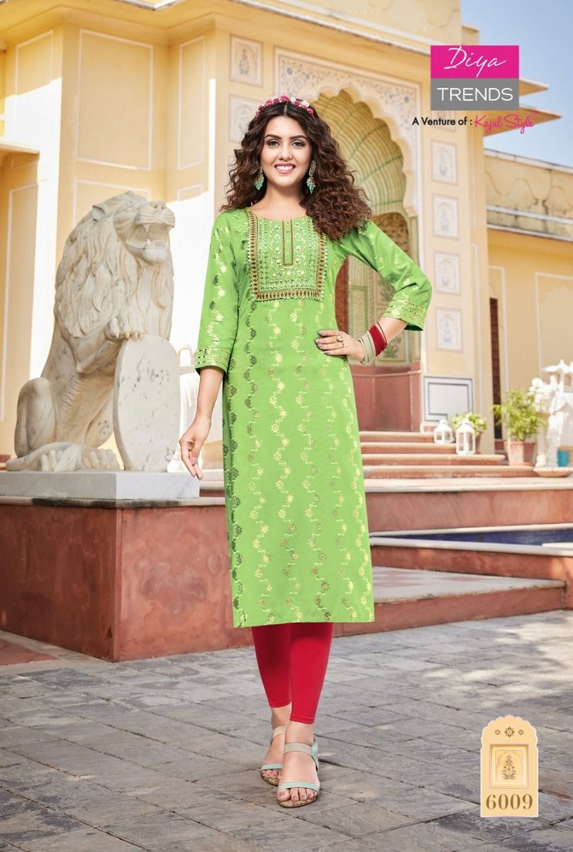 Diya Trends Victoria Vol-6 6001-6014 Series 9