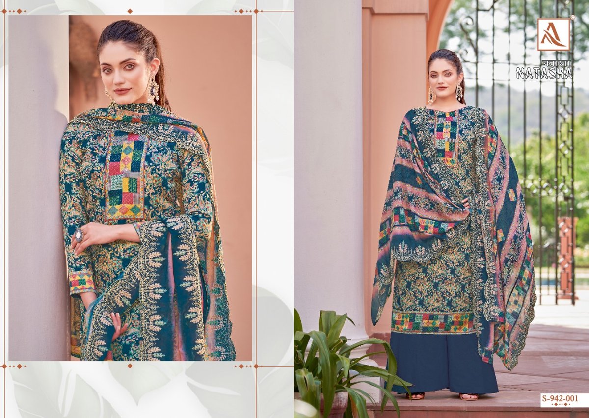 Alok Suit Natasha 942-001 to 942-008 Series 1