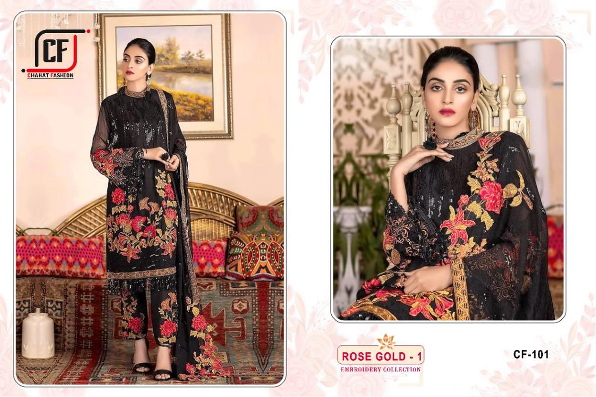 Chahat Fashion Rose Gold-1 CF-101-CF-102 Series 1