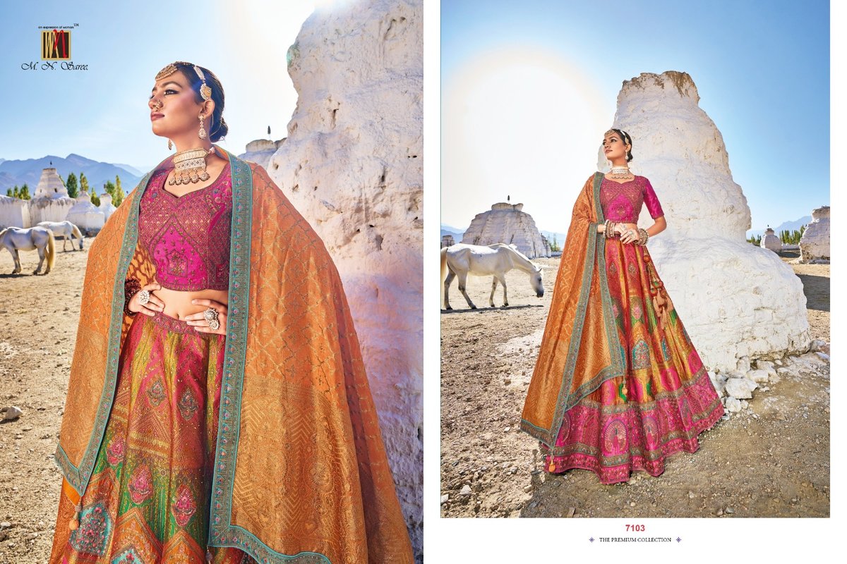 MN Lehenga 7101-7107 Series 3