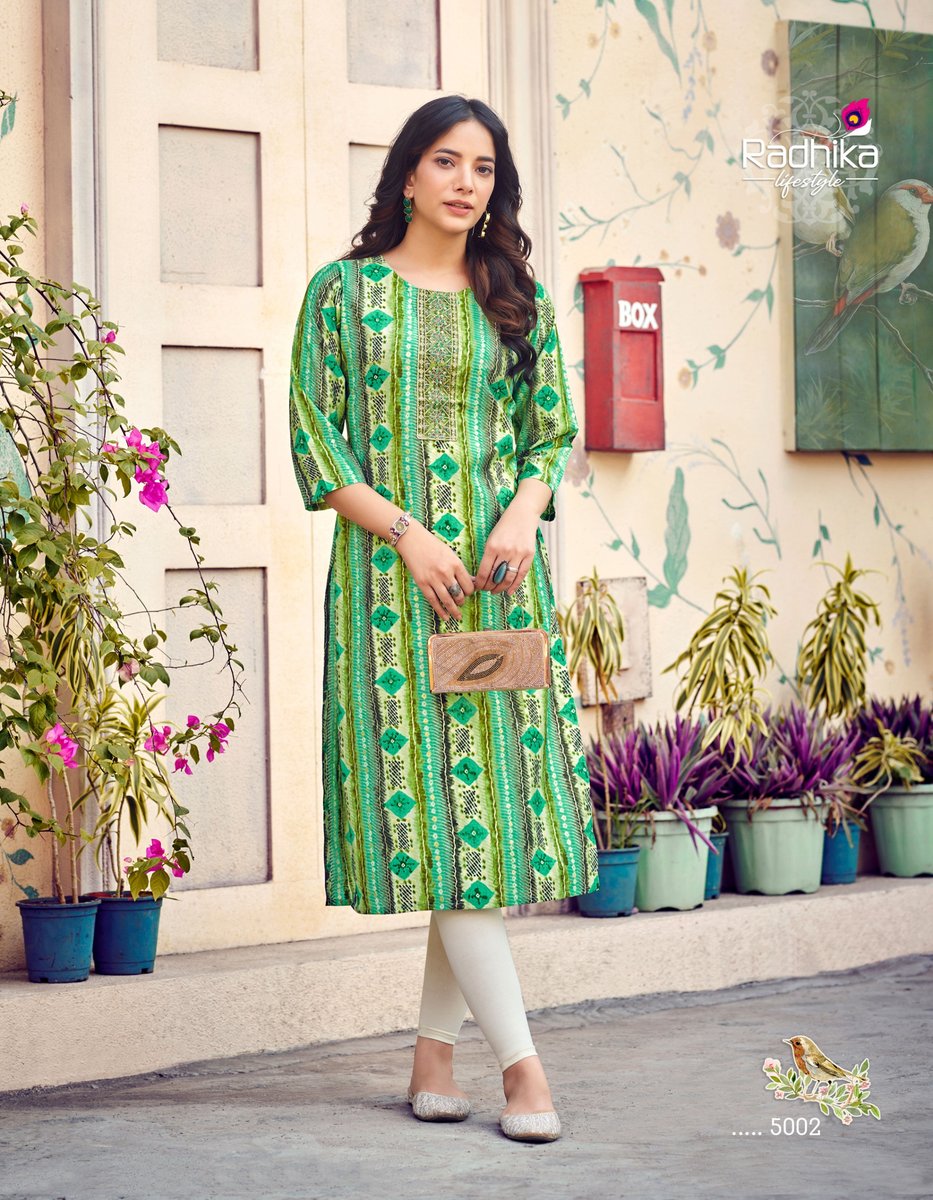 RADHIKA LIFESTYLE CHARMING VOL-5 5001 TO 5006 2