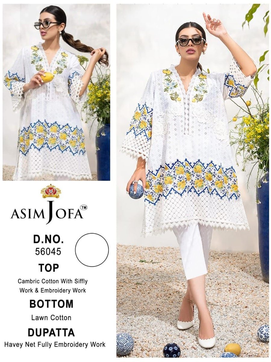 Asim Jofa Super Hit 56045 Dress Material 1