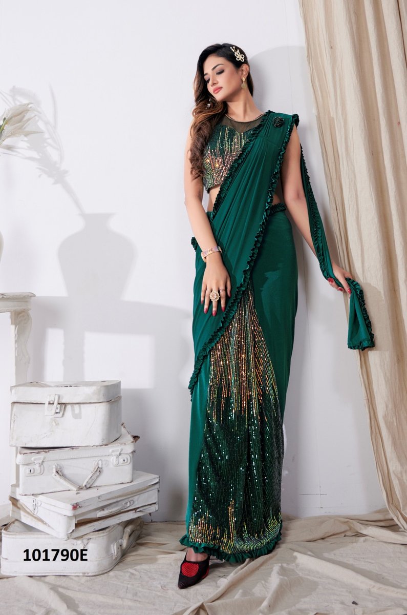Aamoha Trendz Ready To Wear Designer Saree 101790 Colors 8