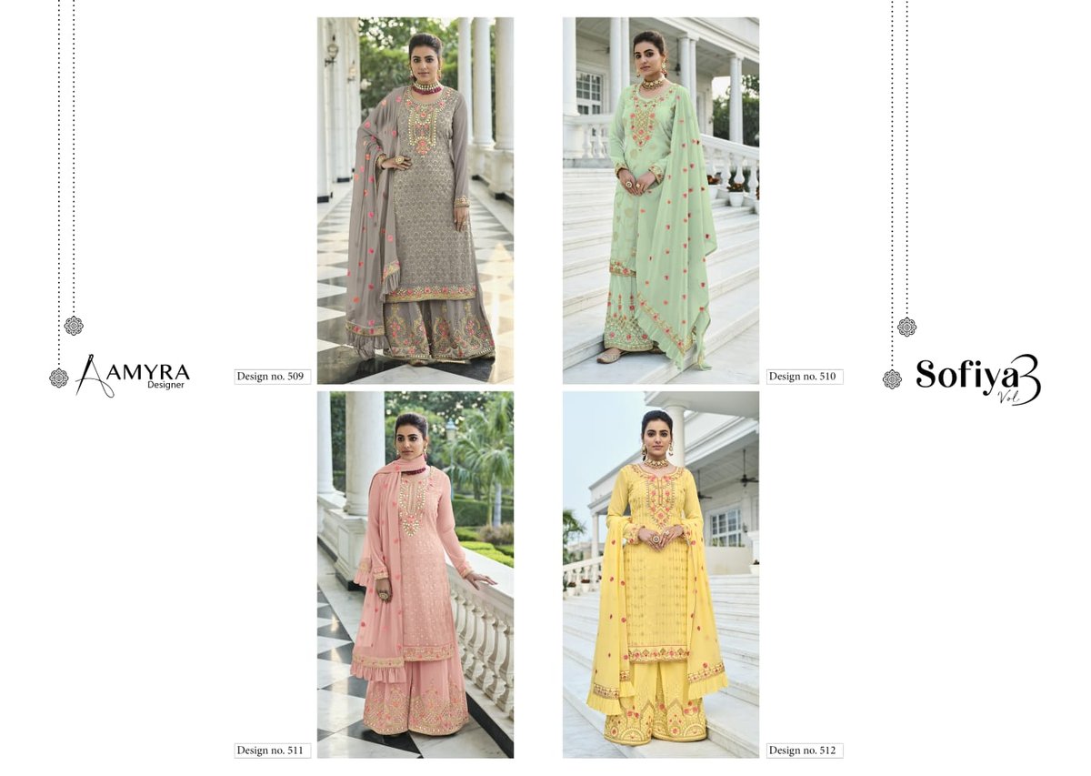 Aamyra Designer Sofiya Vol-3 509-512 Series 5