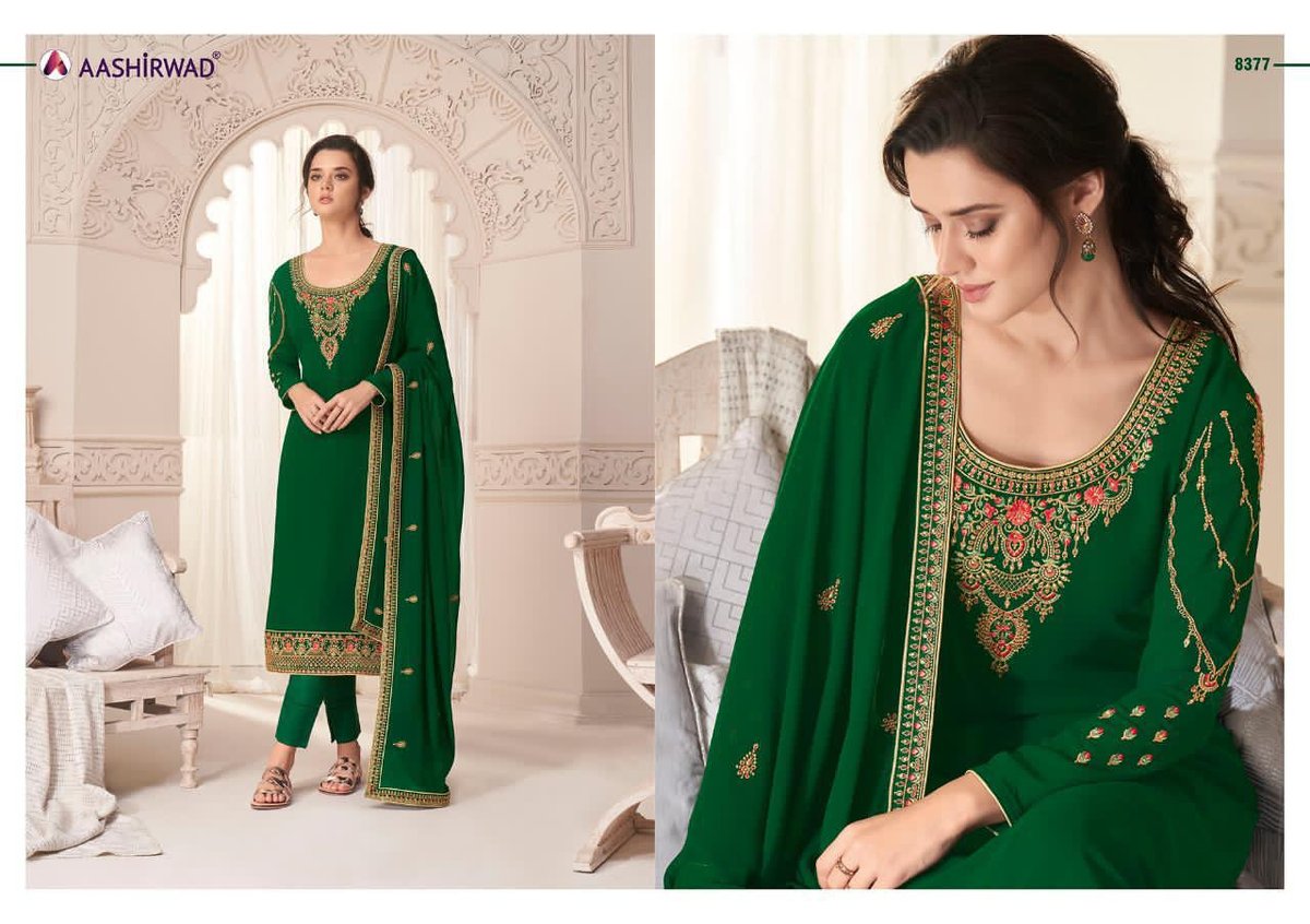 Aashirwad Creation Nargis 8376-8379 Series 2