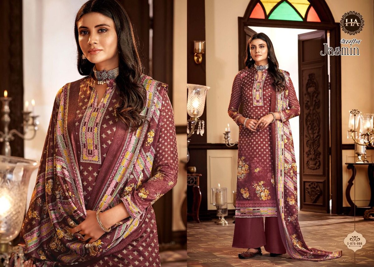 Harshit Fashion Jasmin 875-001 to 875-010 Series 6
