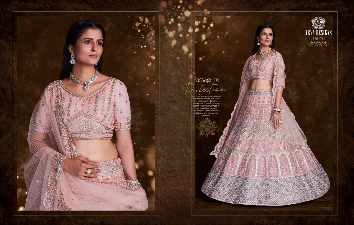 Arya Designs Pratha Vol-4 75001-75024 Series 10
