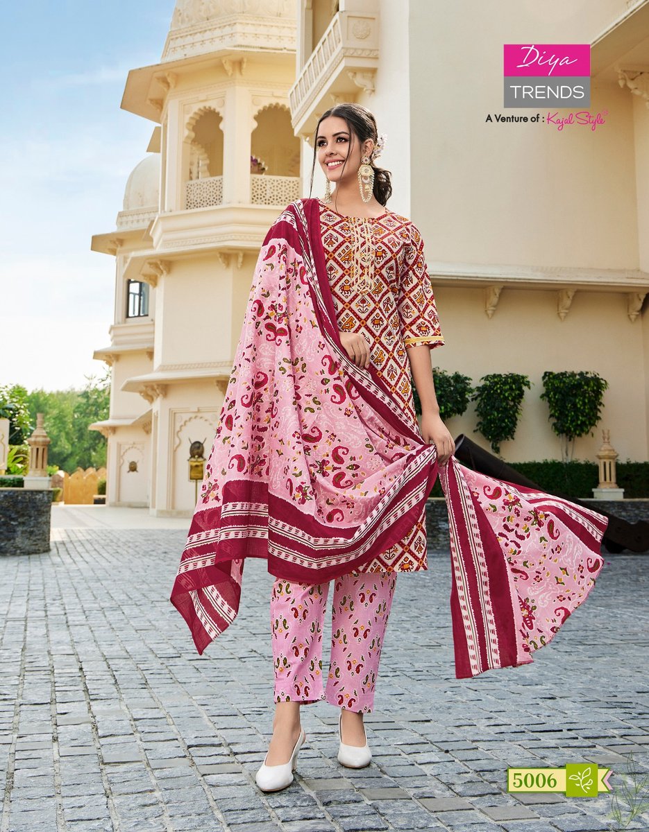 Diya Trends Odhani Vol-5 5001-5010 Series 6