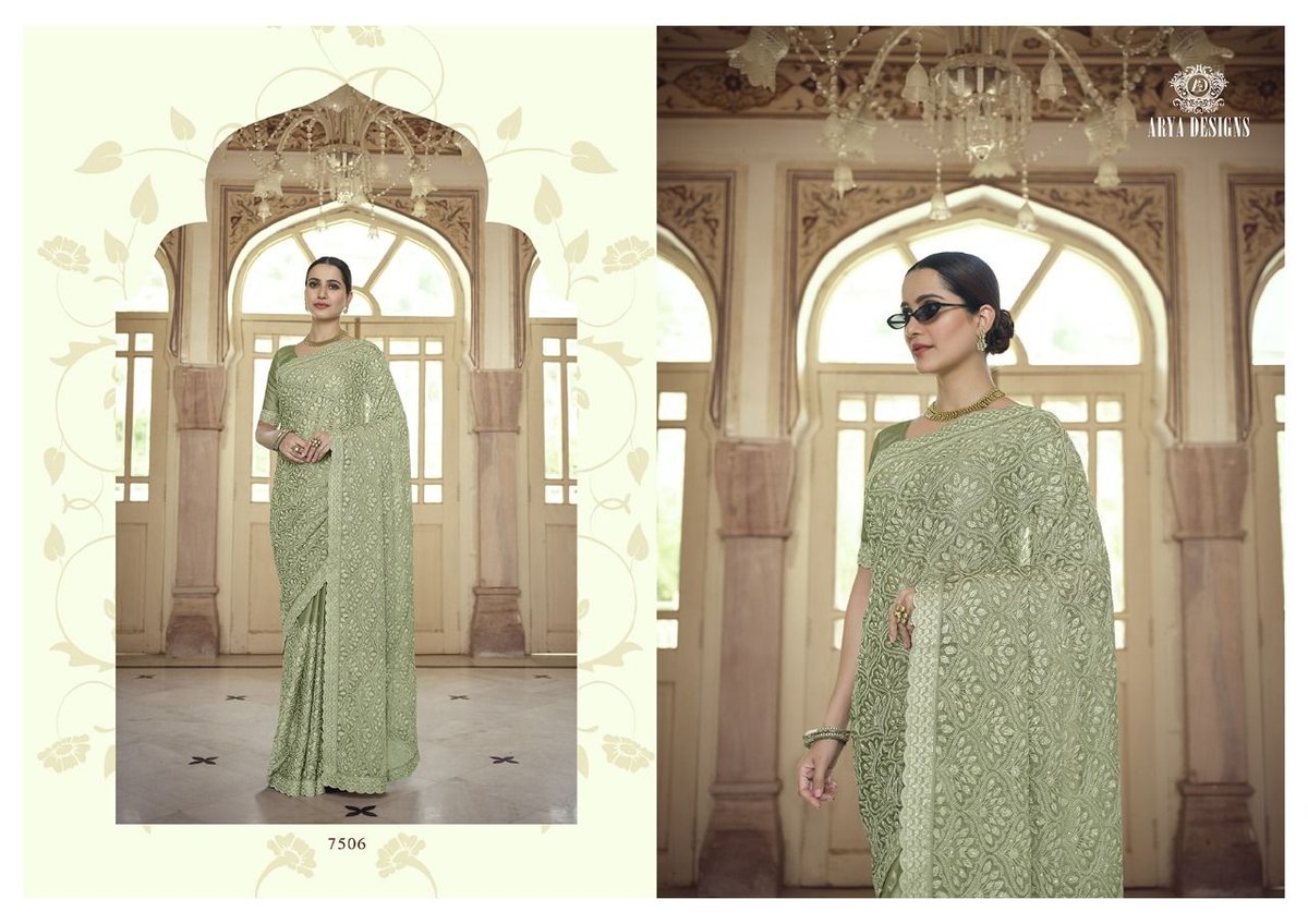 Arya Designs Swarna Vol-2 7501-7536 Series 6