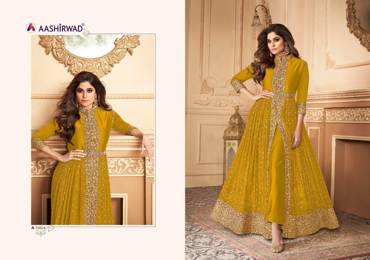 Aashirwad Creation Gulkand Anokhi 7152 New Colors 3