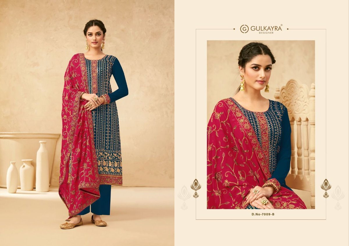 Gulkayra Designer Sonam Gold 7009 Colors 2