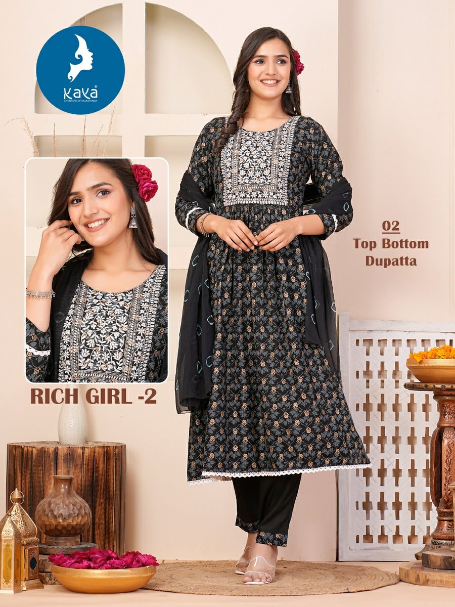 KAYA KURTI RICH GIRL-2 01 TO 06 2