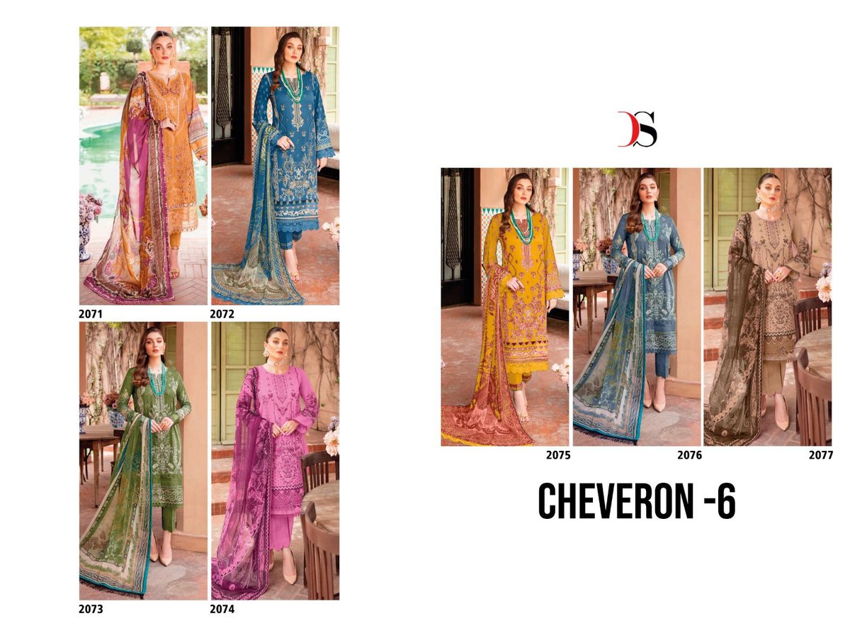 Deepsy Suit Cheveron Vol-6 2071-2077 Series 8