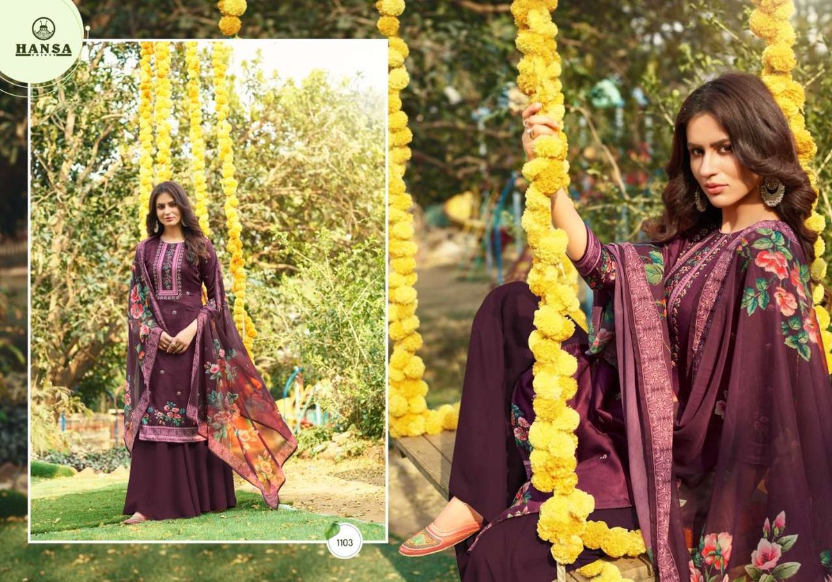 Hansa Prints Anushka 1101-1108 Series 3