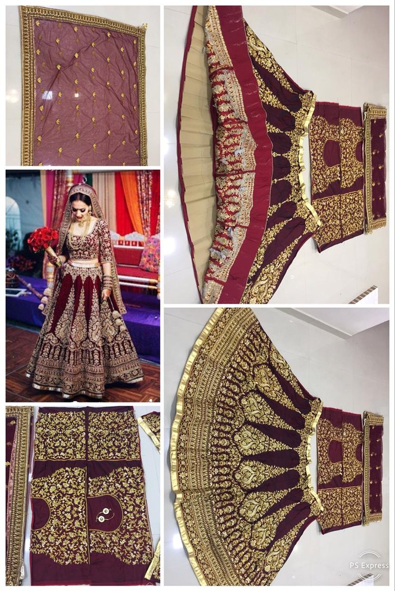 DJ Bridal Wedding Wear Lehenga DJ-112 Colors 2