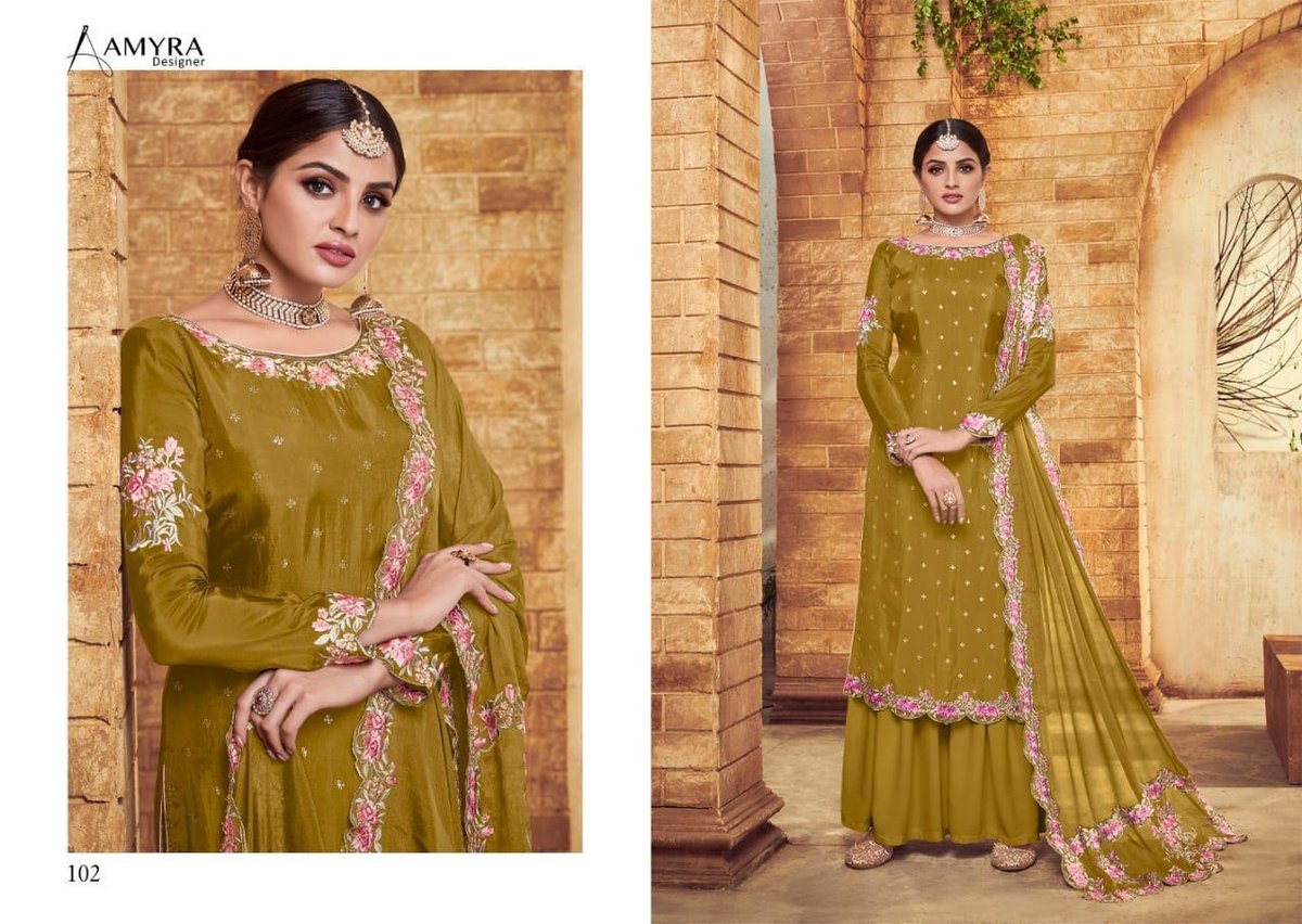 Amyra Designer Rutbaa 101-104 Series 2