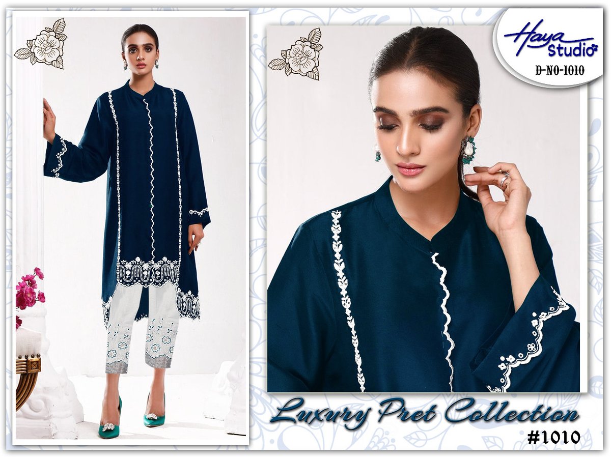 Haya Studio Luxury Pret Collection Vol-1010 Series 7