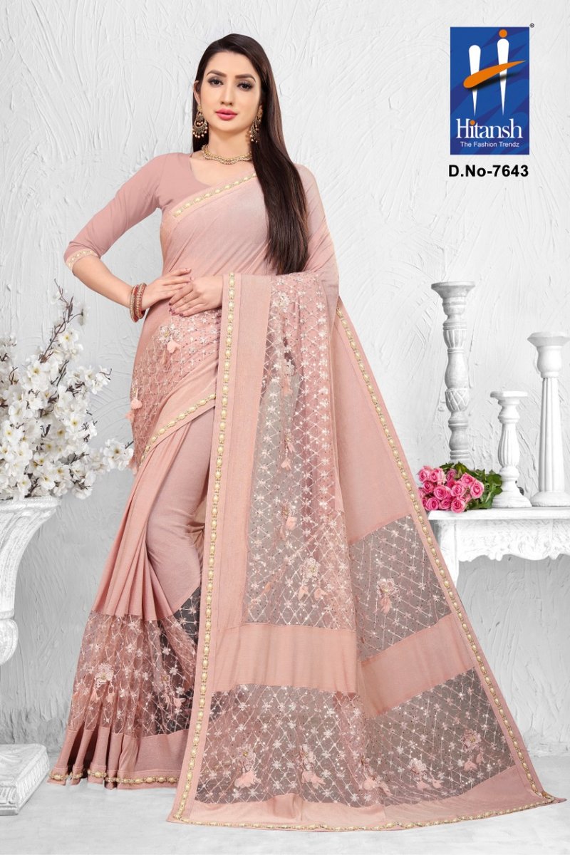 Hitansh Saree 7640-7649 Series 4