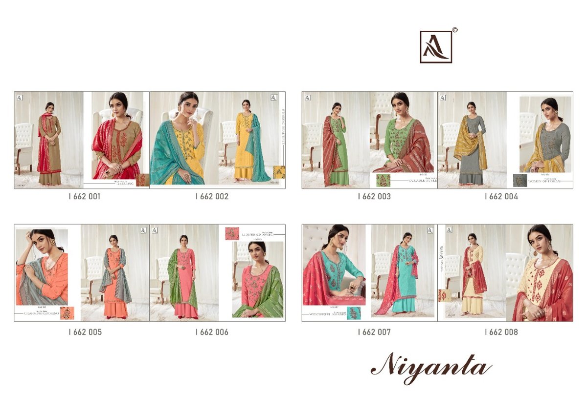 Alok Suits Niyanta 662-001-662-008 Series 9
