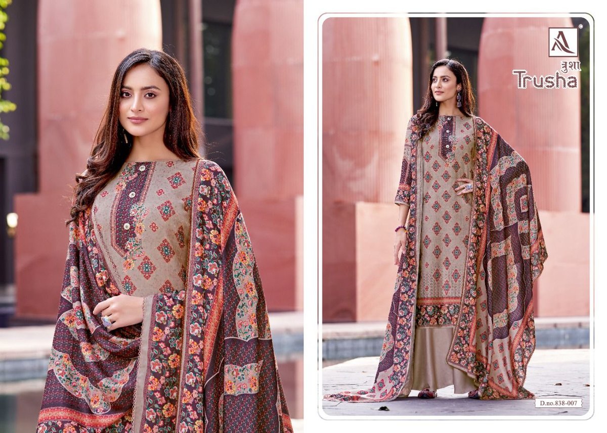 Alok Suits Trusha 838-001 To 838-010 Series 7