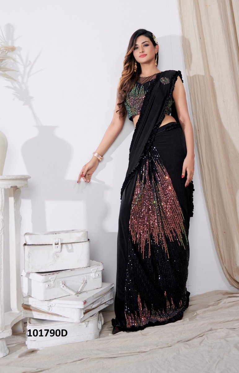 Aamoha Trendz Ready To Wear Designer Saree 101790 Colors 6