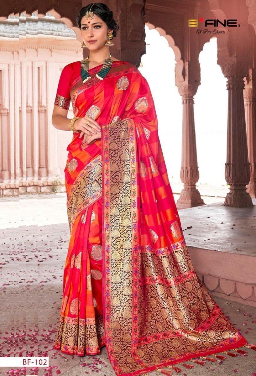 B'Fine Saree Banaras Story 101-159 Series 2