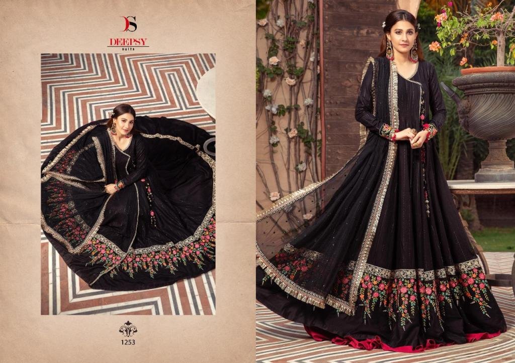 Deepsy Suits Maria B Satin 1251-1255 Series 3