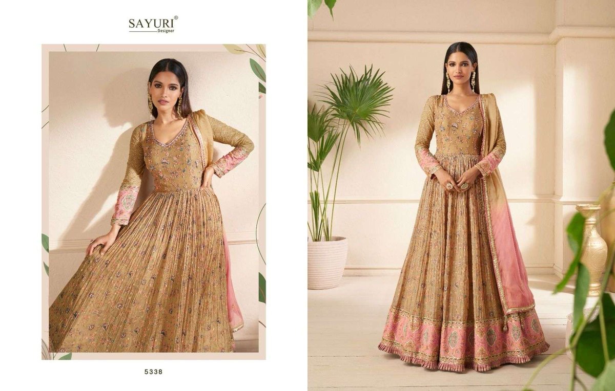 Sayuri Designer Khwaab 5336-5338 Series 3