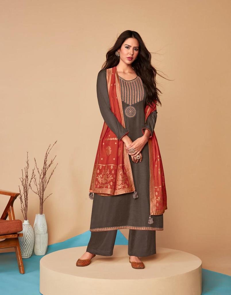 Aashirwad Creation Mor Bagh Saaras 8592-8597 Series 3