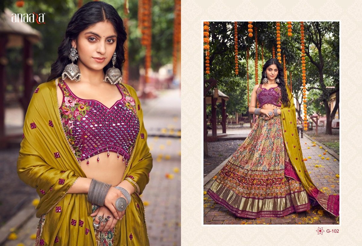 Tathastu Lehenga Anaara G-101 to G-107 Series 2