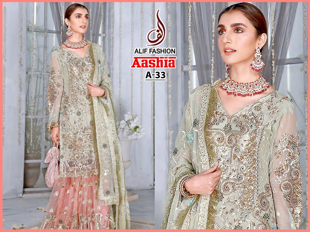 Alif Fashion Ashifa A-33 Design 1