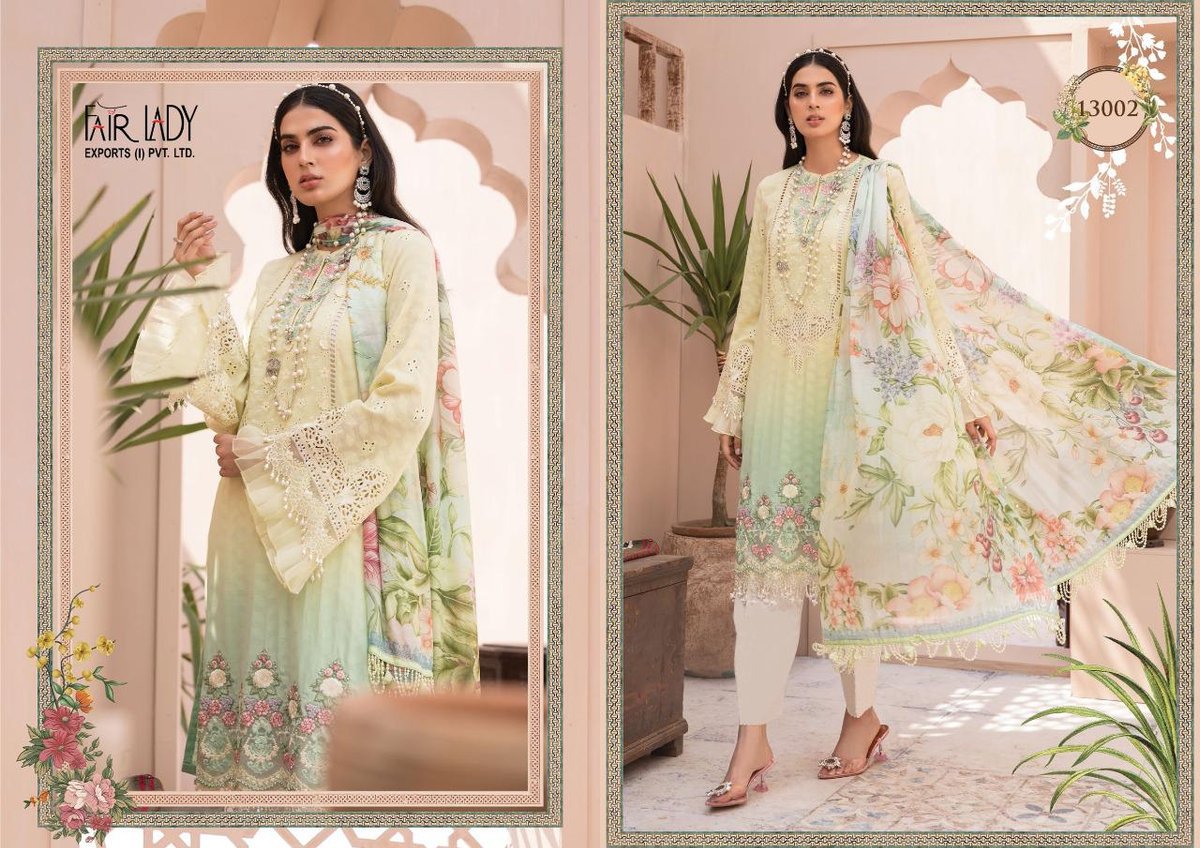 Fair Lady Maria B Lawn 13001-13007 Series 2