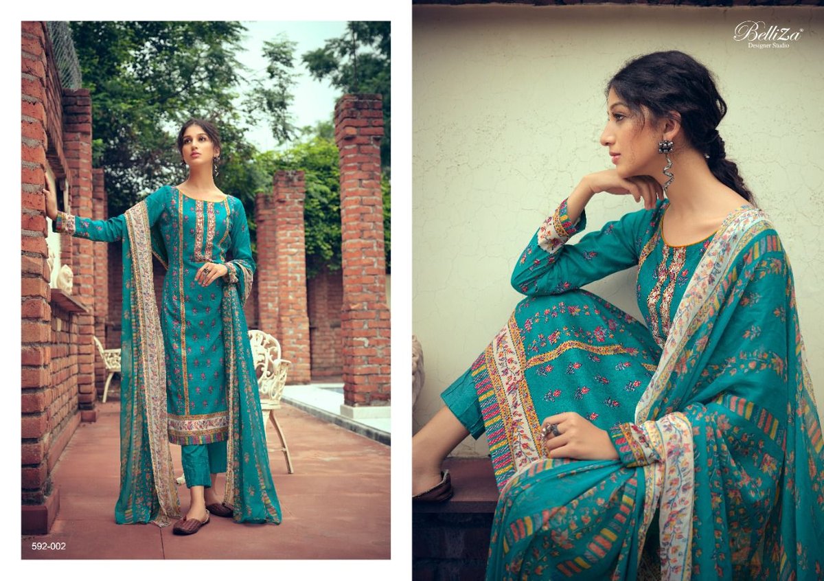 Belliza Designer Nainpreet 592-001 to 592-010 Series 2