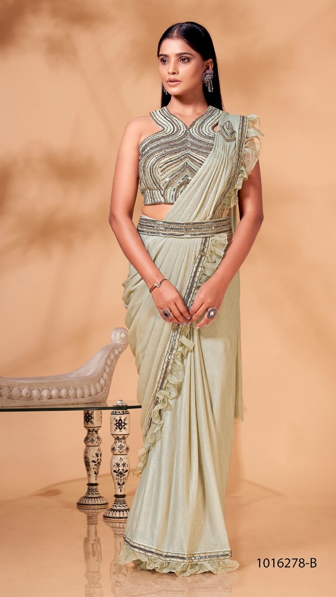 Aamoha Trendz Ready To Wear Designer Saree 1016278 Colors 3