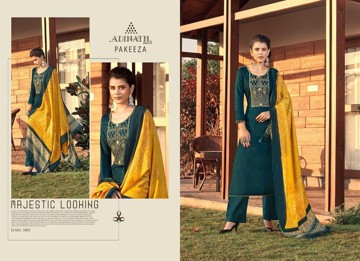 Adinath Prints Pakeeza 1001-1006 Series 5